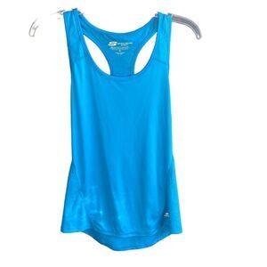 Skechers Sport Women's Size Small Racerback Tank Top Blue Lightweight Activewear